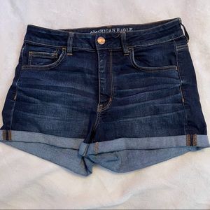 American Eagle Super Stretch Hi Rise Shortie